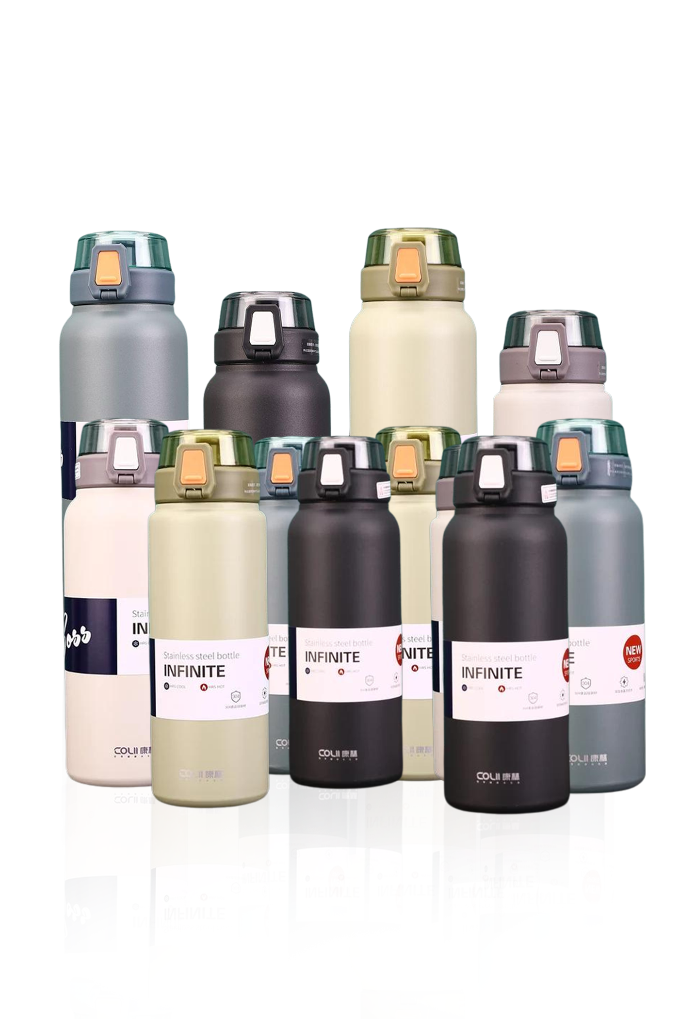 Large Capacity Thermo Stainless Steel Bottle - Infinite